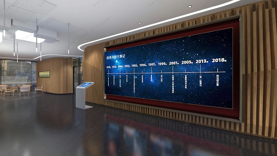 展廳裝修設(shè)計|肅穆的展示主題設(shè)計風(fēng)格-文豐裝飾