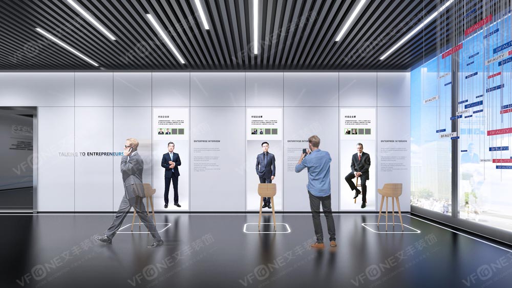 展廳裝修效果圖-智慧健康未來館展廳設(shè)計-深圳文豐裝飾裝修公司